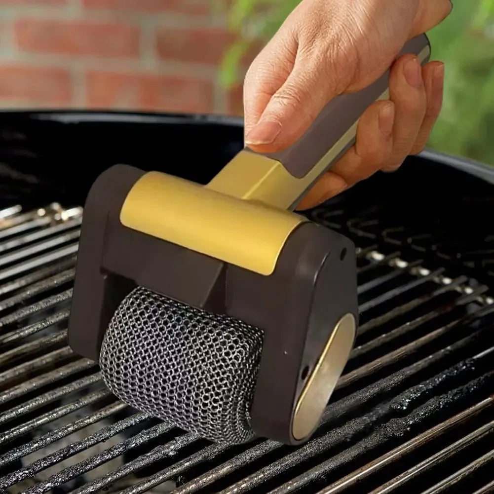 Bristle-Free Grill Cleaner Roller